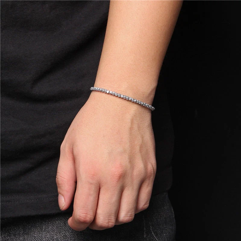 Magnetic Hematite Bracelet for Grounding and Protection - Image 11