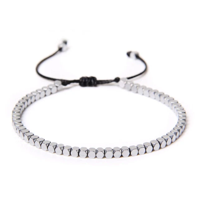 Magnetic Hematite Bracelet for Grounding and Protection - Image 3