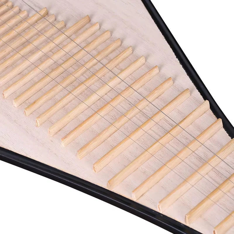 Handmade 40" Paulownia Pipa Lute with Ruyi Design - Image 5
