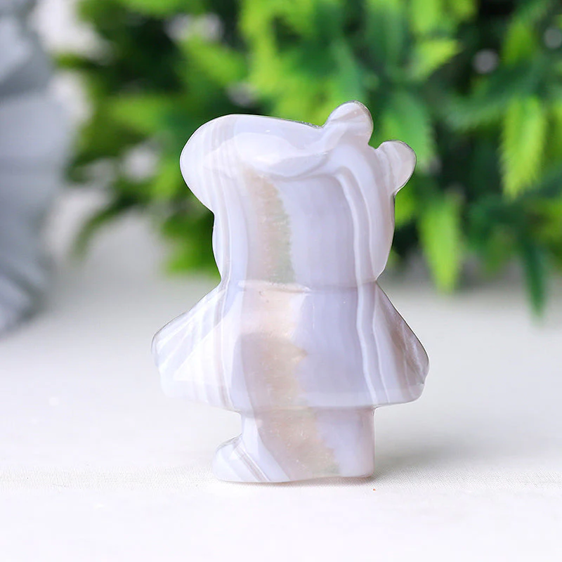 2 inch Agate Pig Crystal Animal Carving for Balance - Image 3