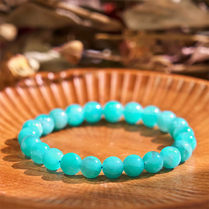 Amazonite Positive Balance Bracelet for Confidence & Healing - Image 2
