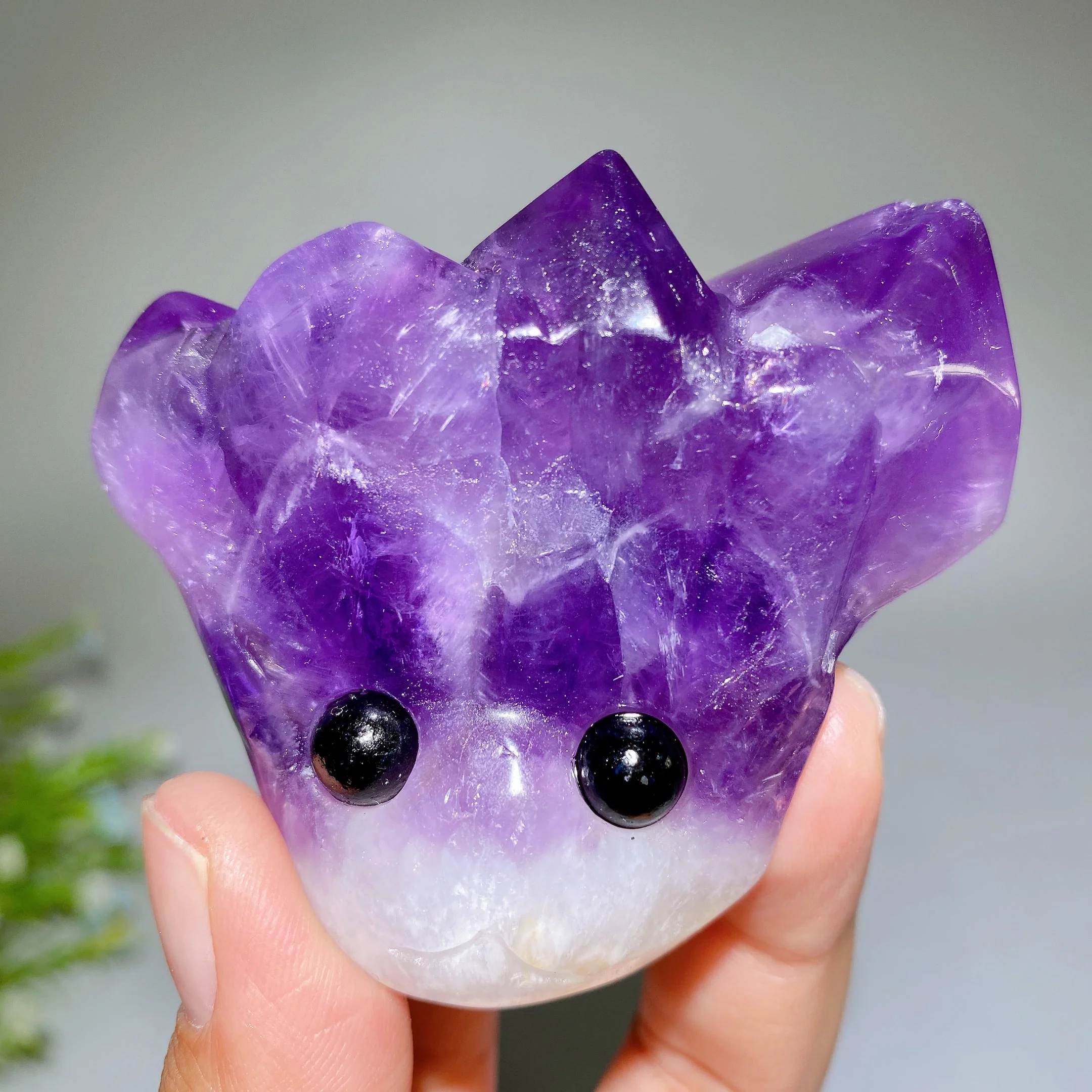 Amethyst Crystal Clusters 2.1-2.7" Healing Display Specimens - Image 2