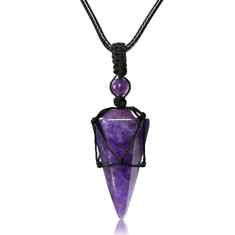 Amethyst Jewelry Bundle with Bracelet, Anklet & Necklace Set - Image 8
