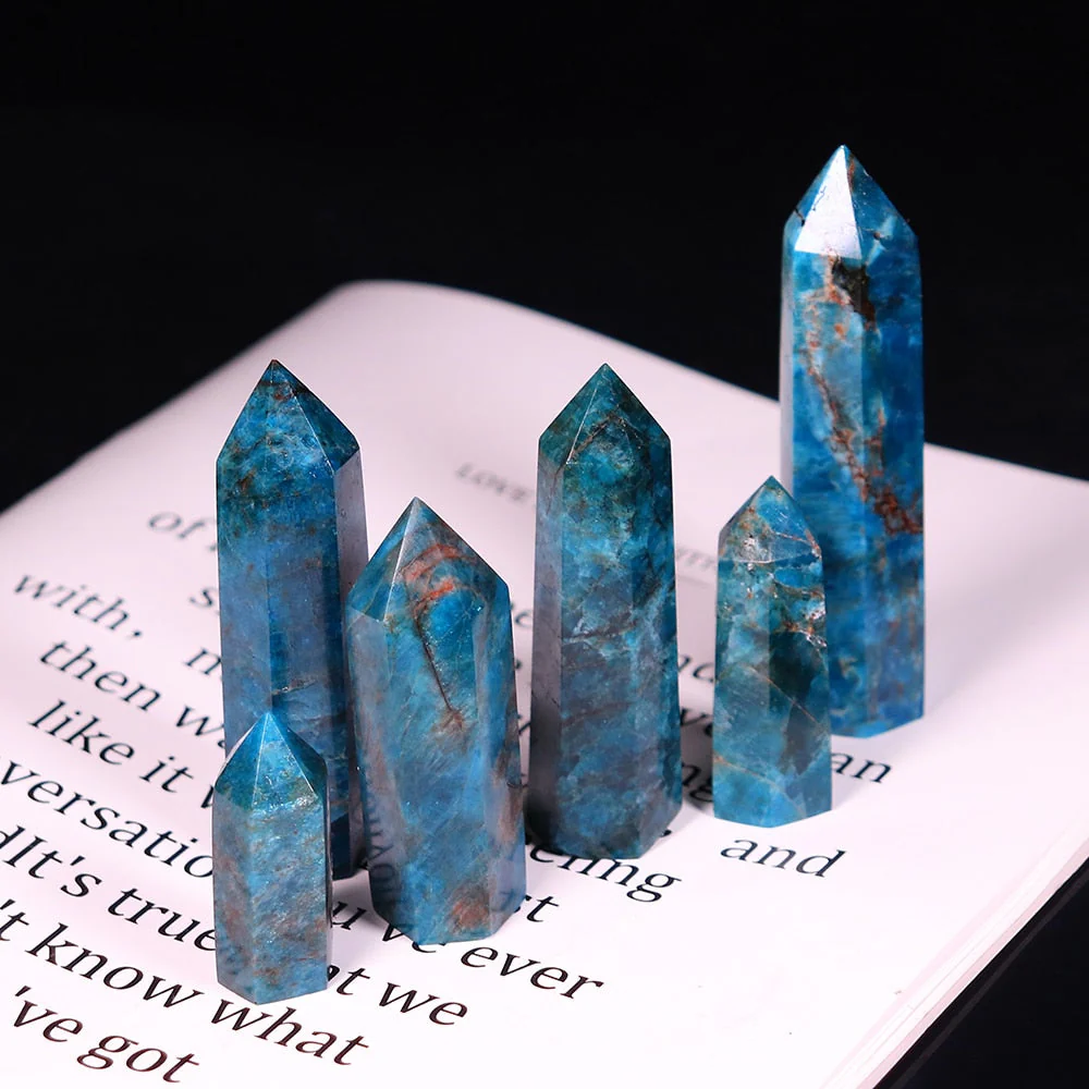 Apatite Crystal Tower for Positivity and Personal Growth - Image 9