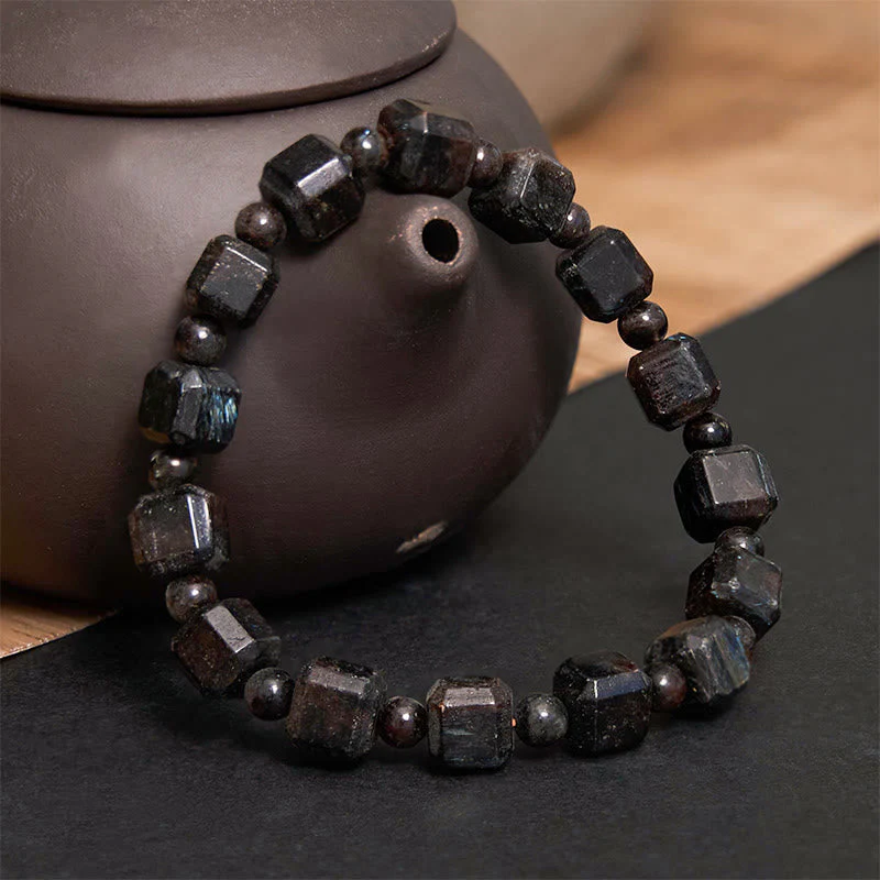 8mm Astrophyllite Spiritual Transformation Bracelet - Image 2