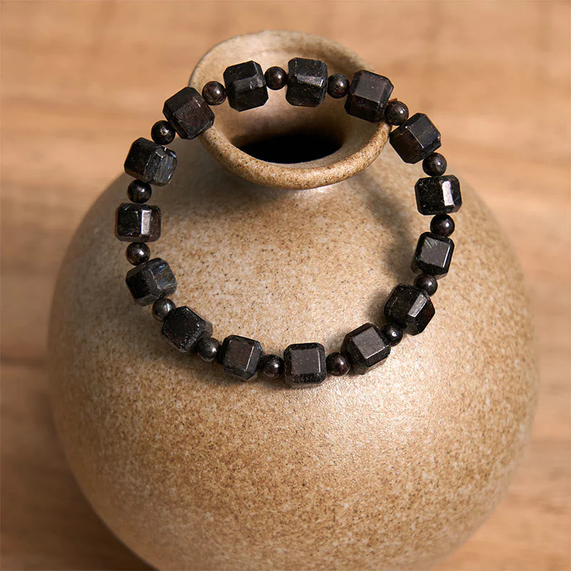 8mm Astrophyllite Spiritual Transformation Bracelet - Image 3