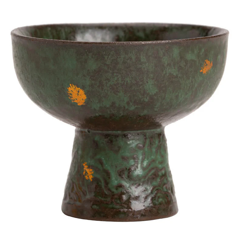 60ml Vintage Auspicious Clouds Ceramic Teacup for Tea Ceremony - Image 4