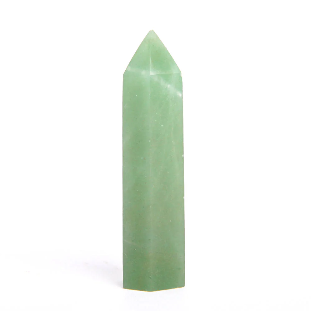 Set of 3 Aventurine Crystal Points 2.9-3.3 Inches - Image 4