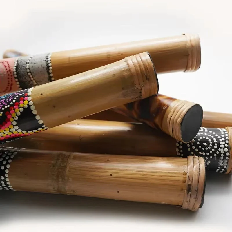 60cm to 120cm Bamboo Rain Stick Percussion Instrument - Image 10