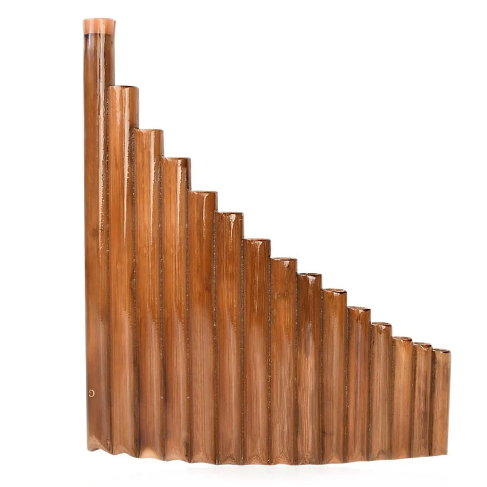 15 Pipe Bamboo G Key Pan Flute Traditional Instrument - Image 3