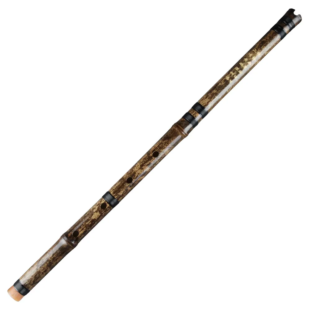 5-Hole D Key Bamboo Shakuhachi Flute 54CM