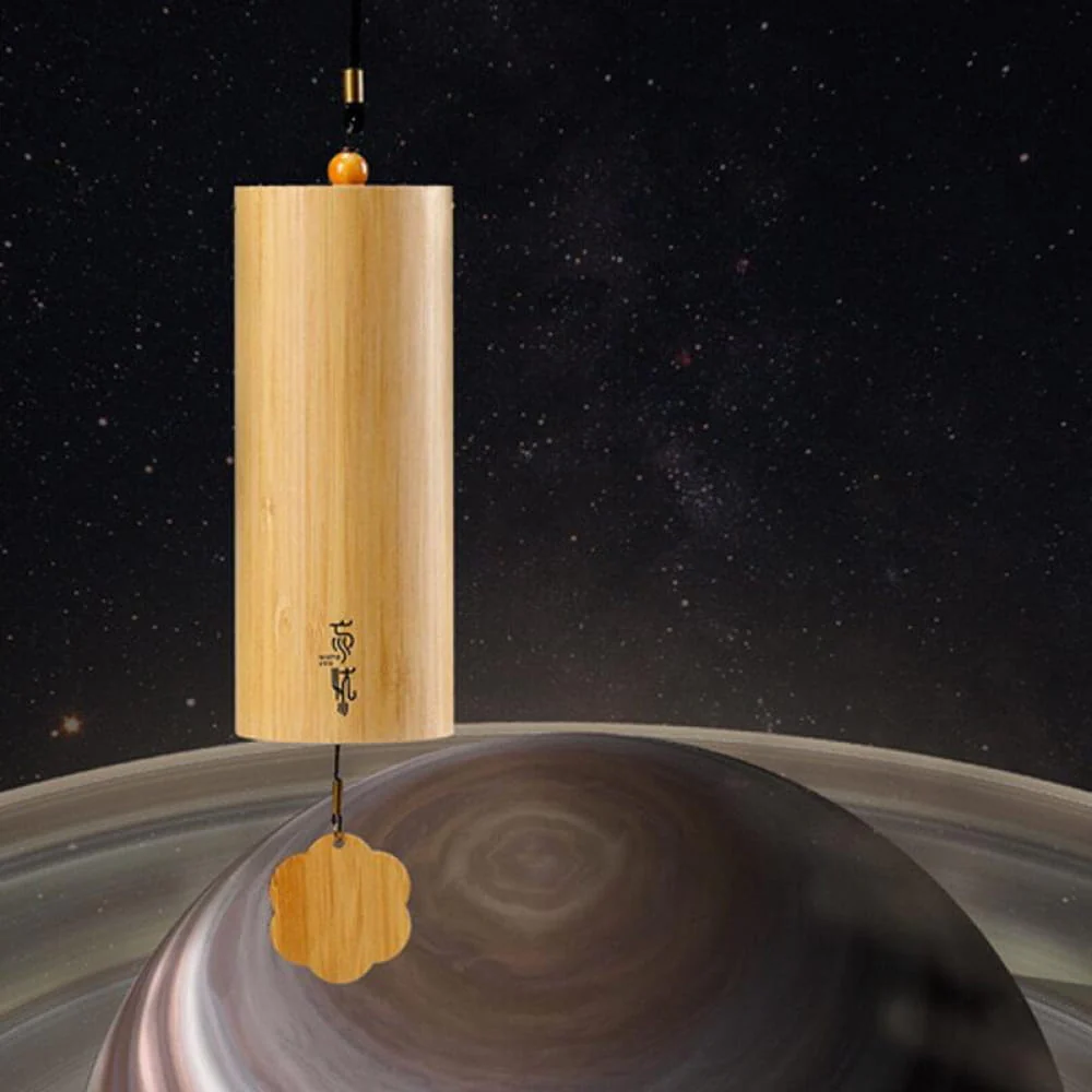 Bamboo 9-Tone Wind Chime: Dm B Em D Bm C Am Dm G Melodies - Image 18