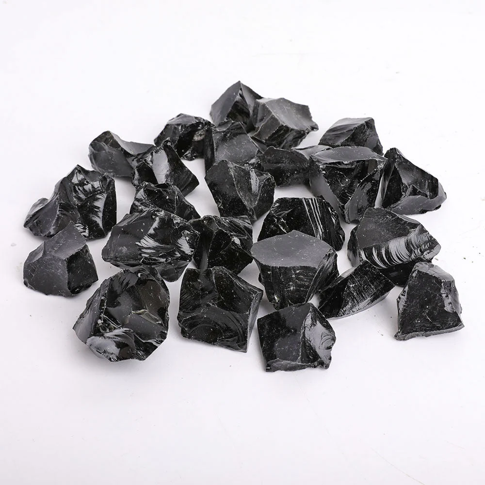 1kg Black Obsidian Raw Healing Stone for Grounding - Image 6