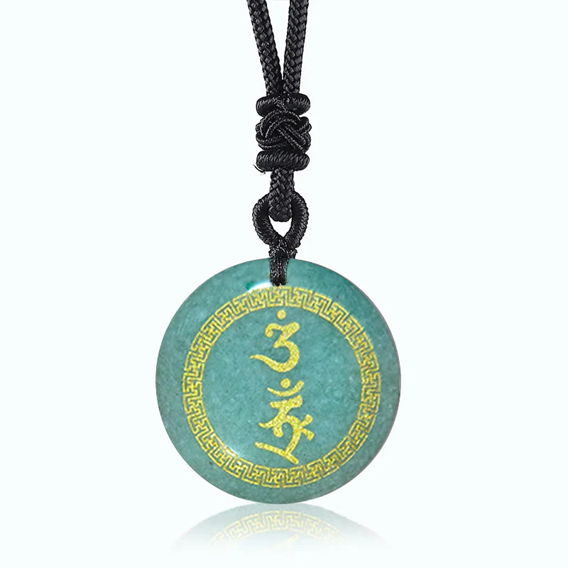 Black Obsidian Protection Necklace | Swastika Vajra Pendant - Image 3