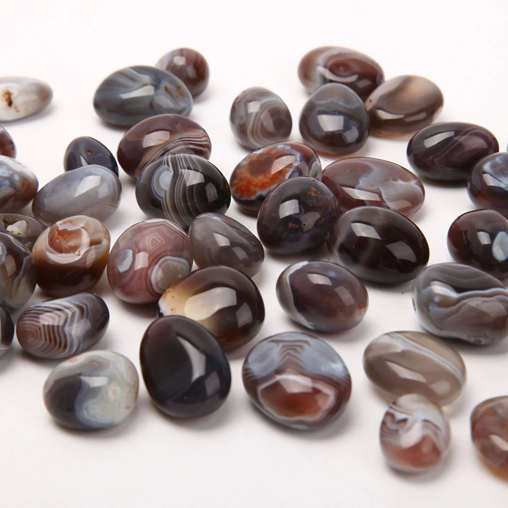 0.5kg Black Sardonyx Tumbled Stones 2-3cm Polished Crystals - Image 3