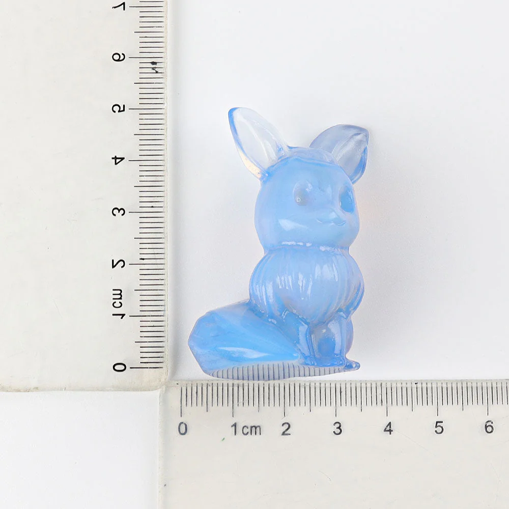 1.95-inch Blue Opalite Crystal Figurine Carving - Image 6