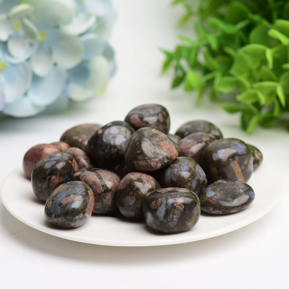 Blue Que Sera 2cm Tumbled Healing Crystals - Image 2