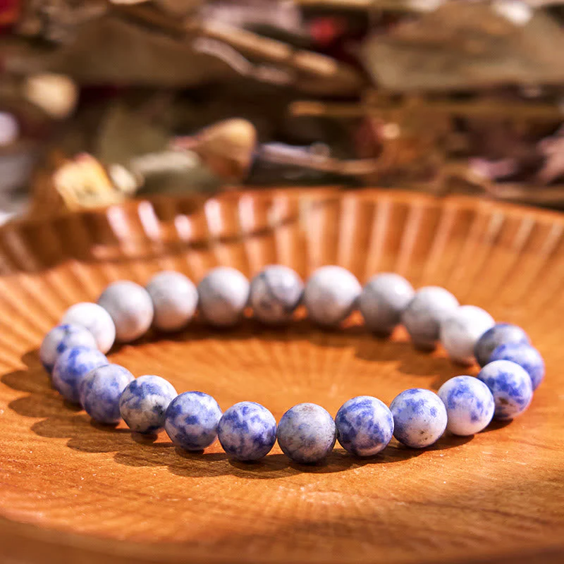 8mm Blue Tiger Eye Bracelet for Calm & Tranquility - Image 13