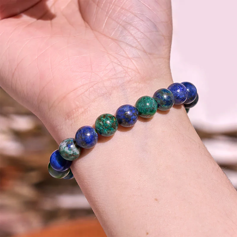 8mm Blue Tiger Eye Bracelet for Calm & Tranquility - Image 21