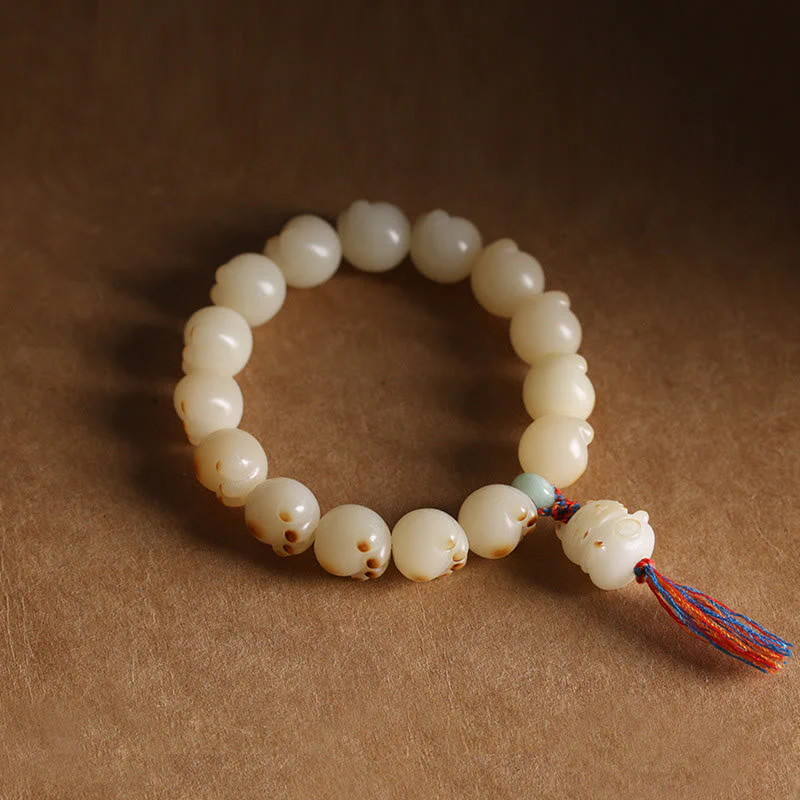 Bodhi Seed Cat Paw Lucky Cat Spiritual Bracelet - Image 2
