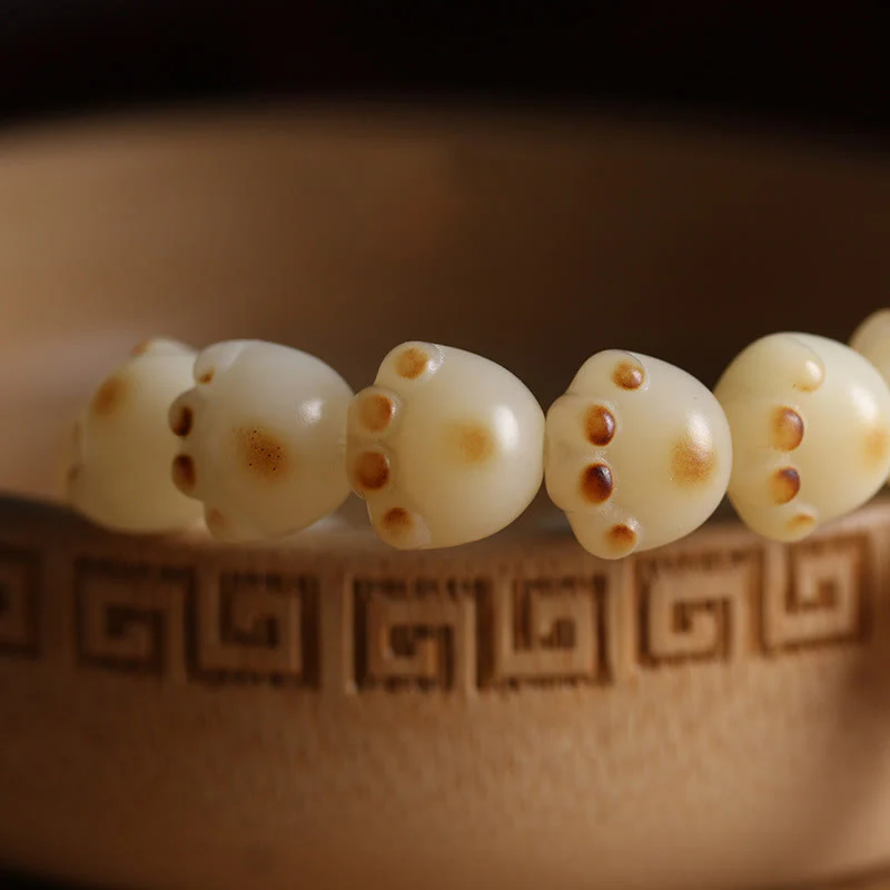 Bodhi Seed Cat Paw Lucky Cat Spiritual Bracelet - Image 4