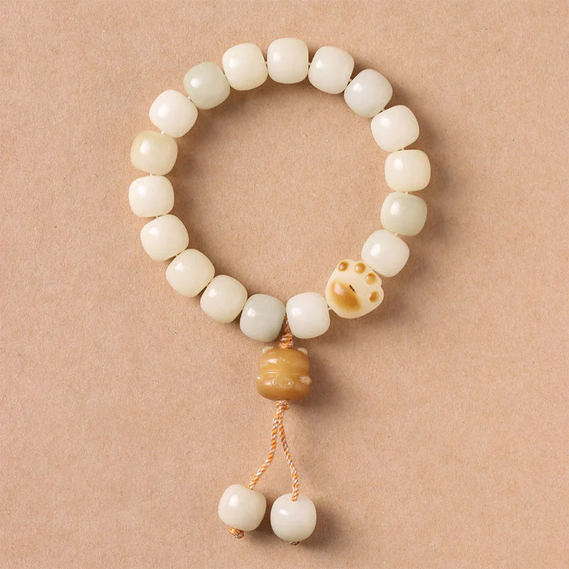 Bodhi Seed Lucky Cat Peace Bracelet for Spiritual Harmony - Image 6