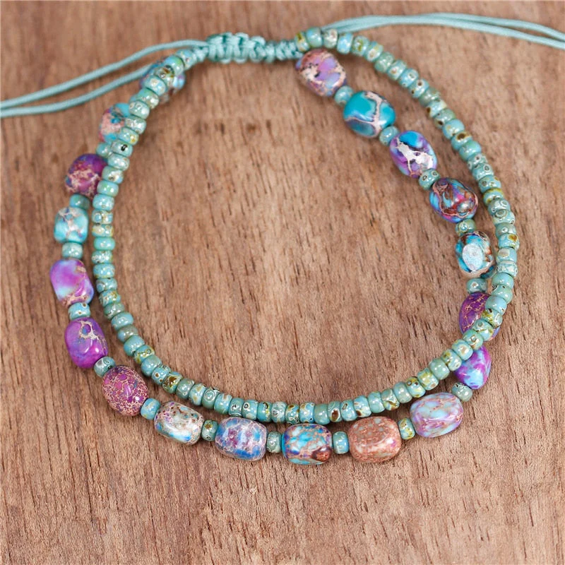 Imperial Jasper Bracelet for Balance and Strength - Image 3