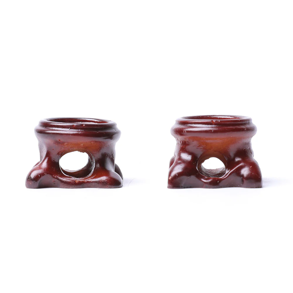 Set of 2 Branch Wooden Display Stands for Crystal Decor 3x3cm - Image 4