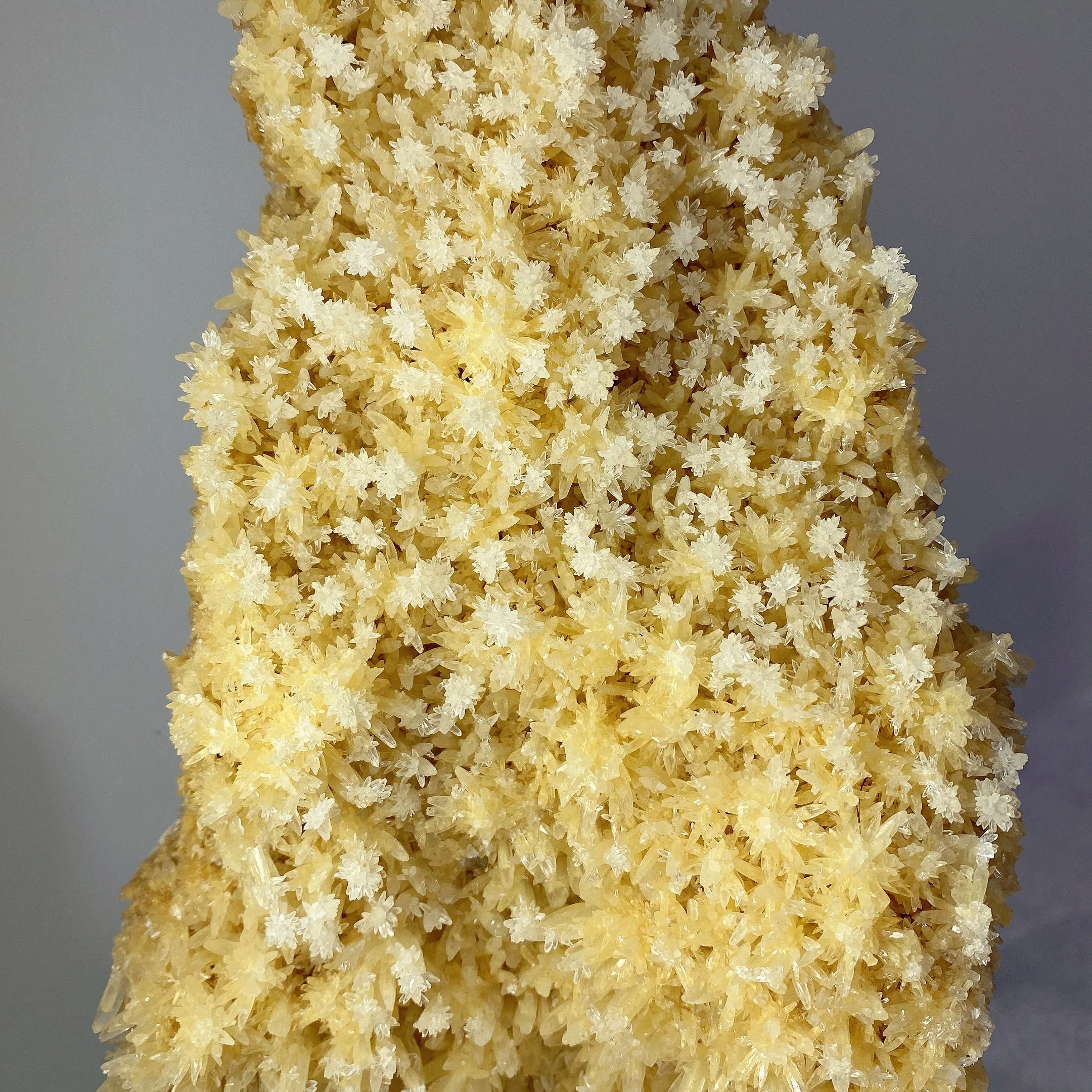 Unique Calcite Cluster Crystal Specimen 26cm with Stand - Image 5