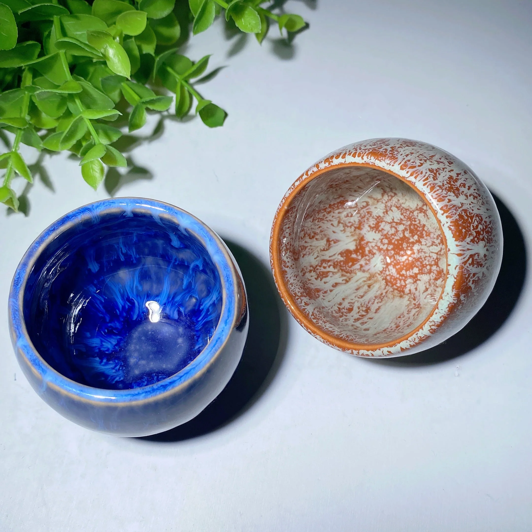 2.5 inch Ceramic Crystal Healing Cup for Energy Decor - Image 4