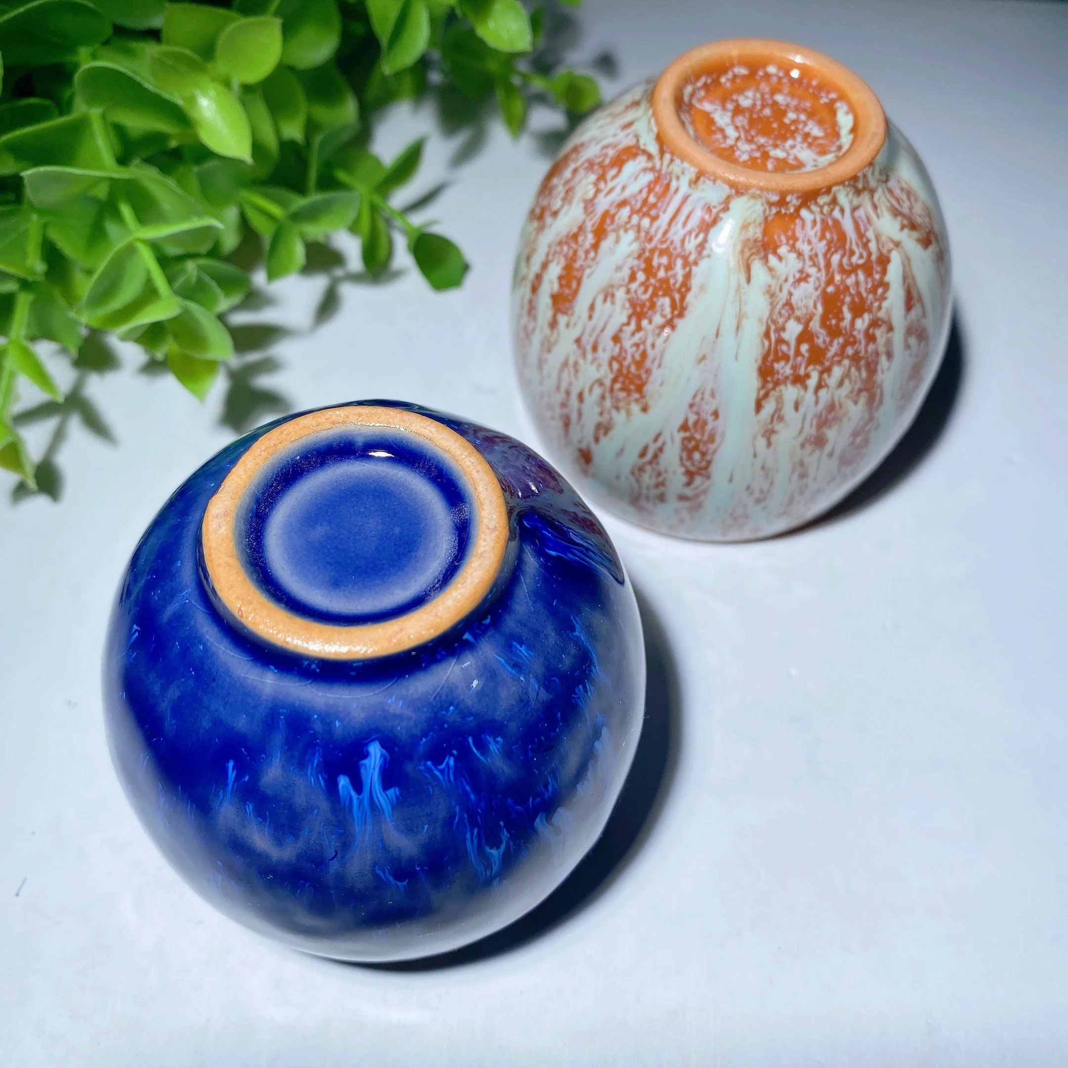 2.5 inch Ceramic Crystal Healing Cup for Energy Decor - Image 5