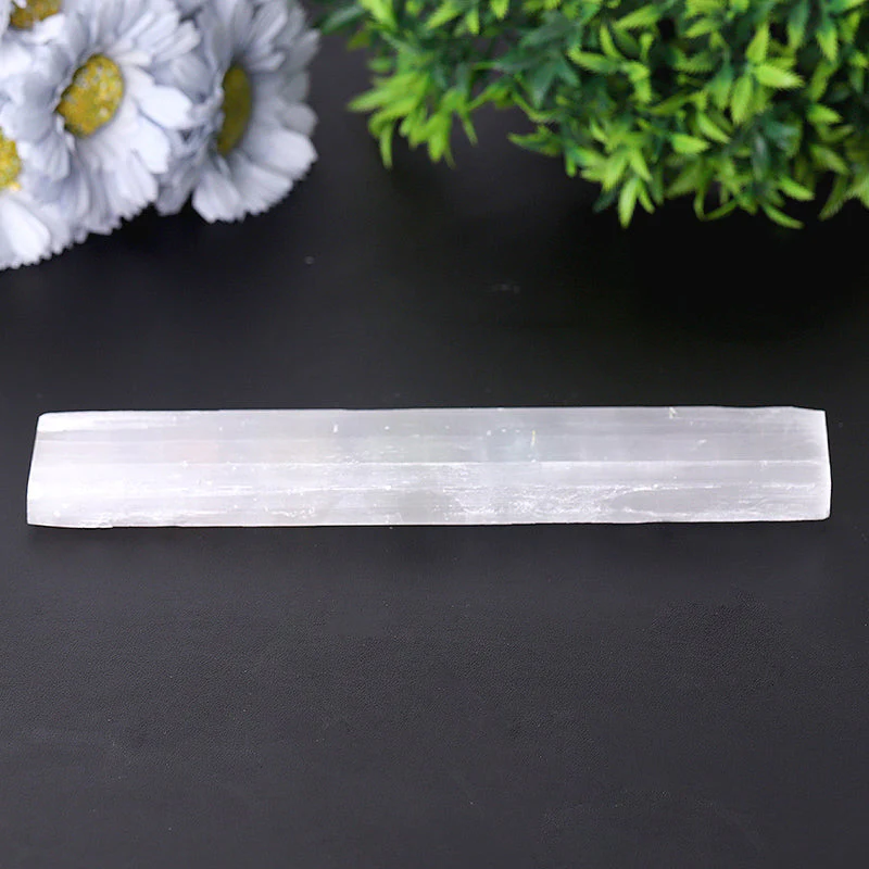 8-inch Chakra Selenite Healing Wand for Meditation & Energy - Image 5
