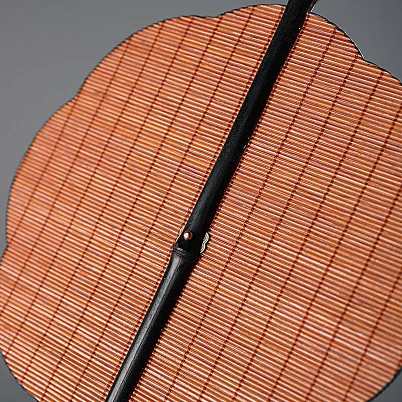 Chinese Folding Bamboo Fan 23x50cm Handmade Oriental Fan - Image 5