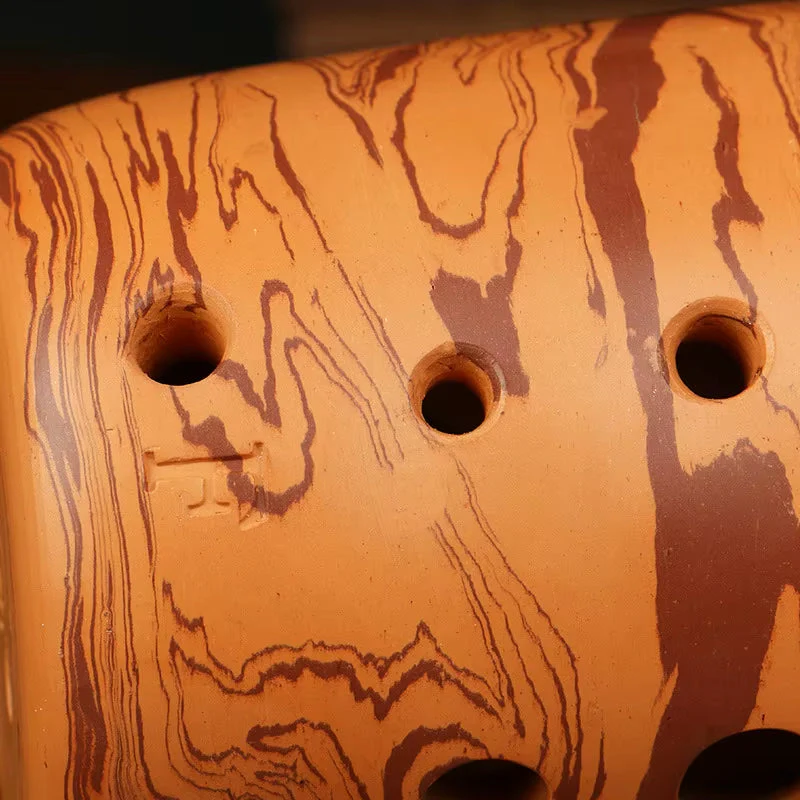 Professional 10-Hole Dual-Chamber Chinese Xun Flute - Image 6