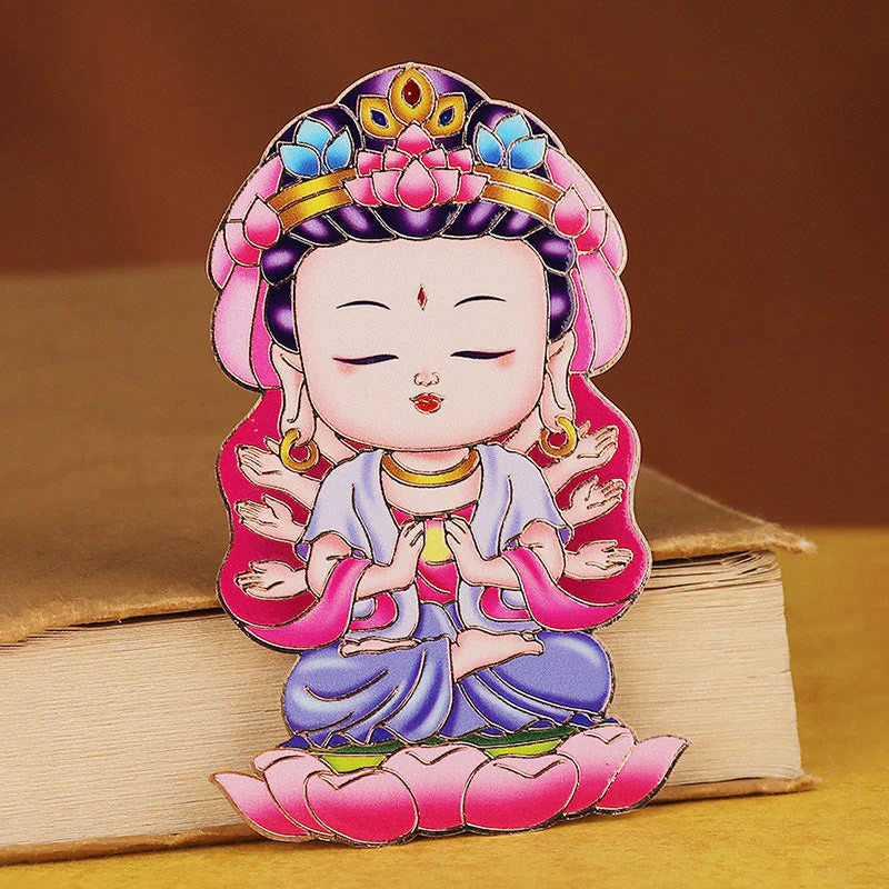 Chinese Zodiac Copper Phone Sticker for Wealth & Fortune Blessings - Image 4