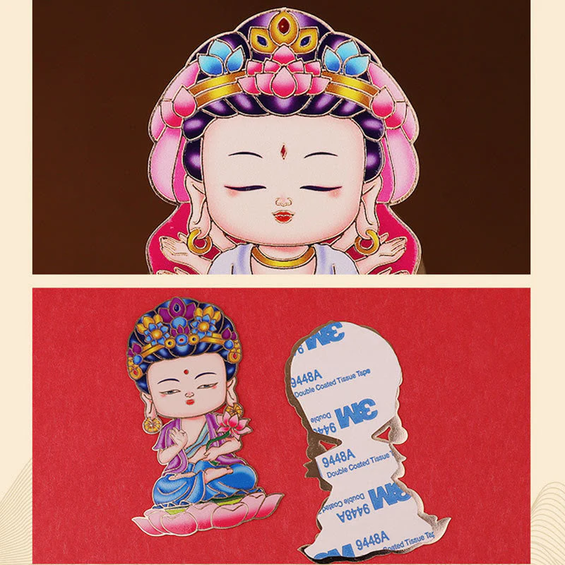 Chinese Zodiac Copper Phone Sticker for Wealth & Fortune Blessings - Image 5