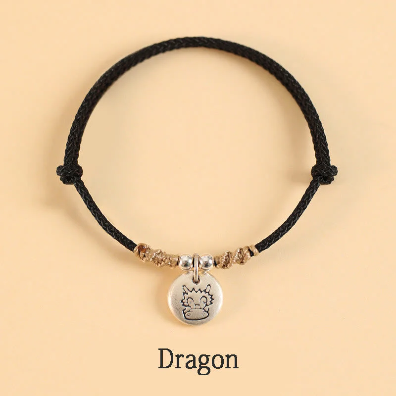 Chinese Zodiac Dragon Bracelet in 999 Sterling Silver for Luck - Image 21
