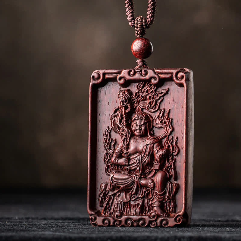 Chinese Zodiac Red Sandalwood Protection Necklace - Image 13