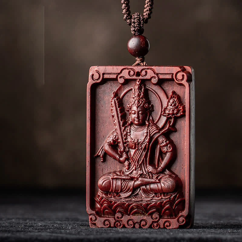 Chinese Zodiac Red Sandalwood Protection Necklace - Image 5