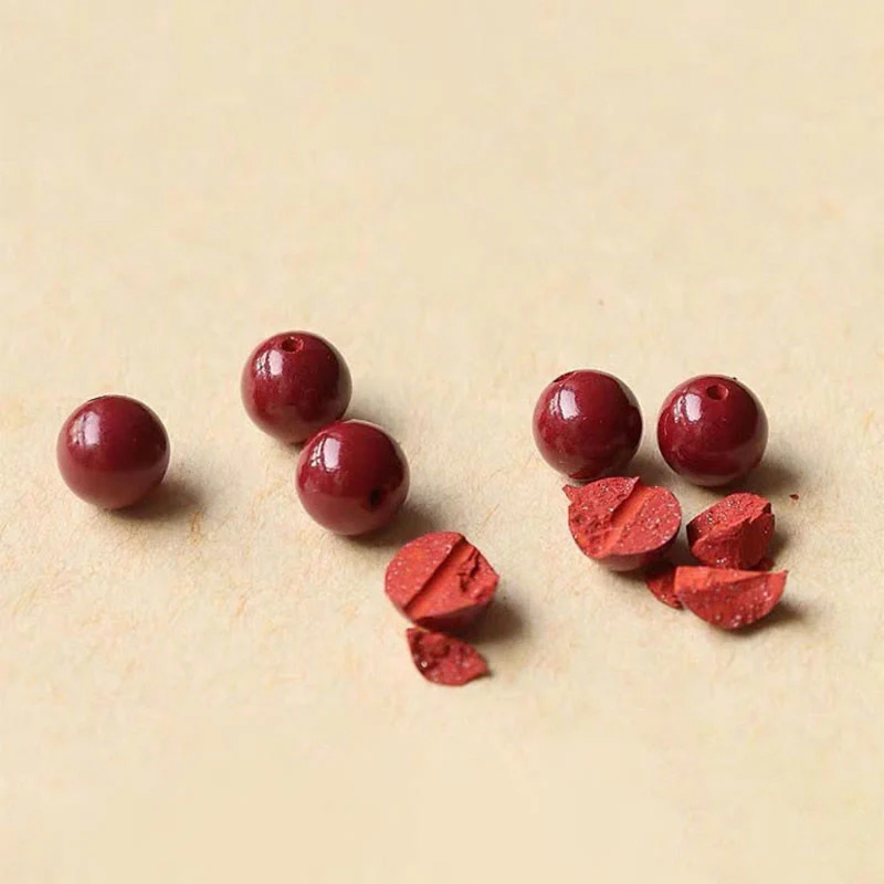 Cinnabar Bracelet and Anklet with Lucky Blessed String - Image 21