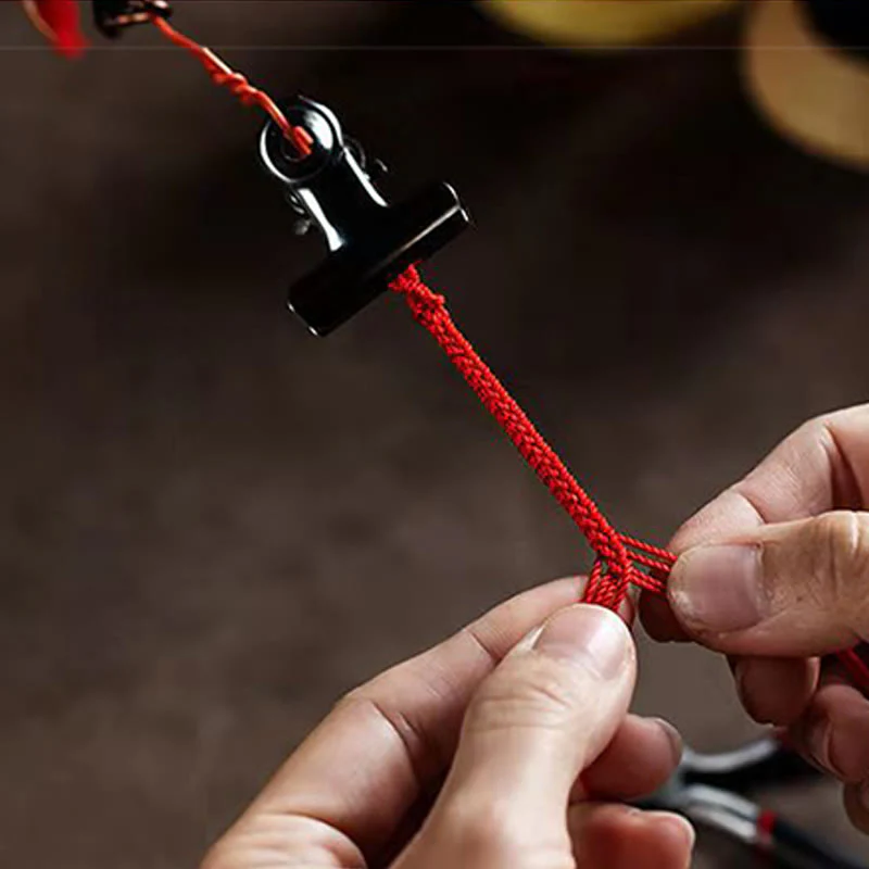 Cinnabar Pixiu Braided Wealth & Luck Bracelet | Handcrafted - Image 15