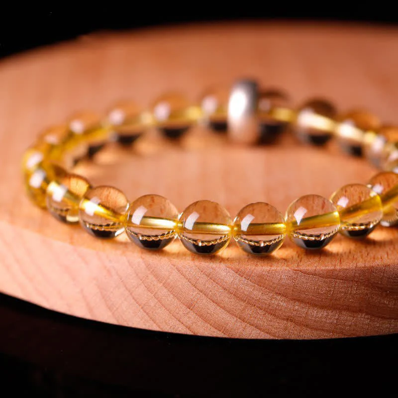 8mm Citrine Chinese Zodiac Bracelet for Spiritual Protection - Image 15