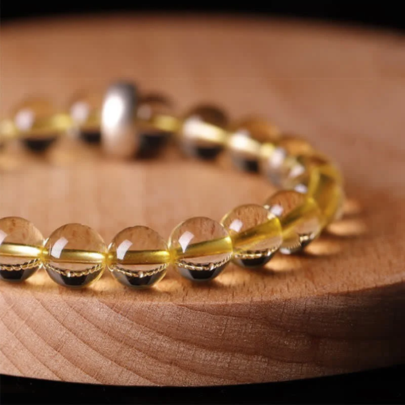 8mm Citrine Chinese Zodiac Bracelet for Spiritual Protection - Image 16