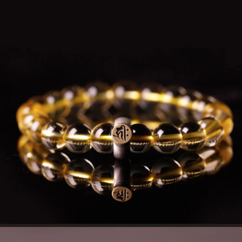 8mm Citrine Chinese Zodiac Bracelet for Spiritual Protection - Image 17
