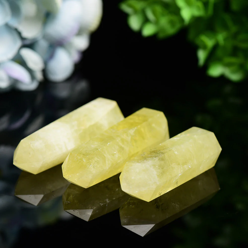2.5-4.5 inch Citrine Crystal Points for Healing & Energy - Image 3