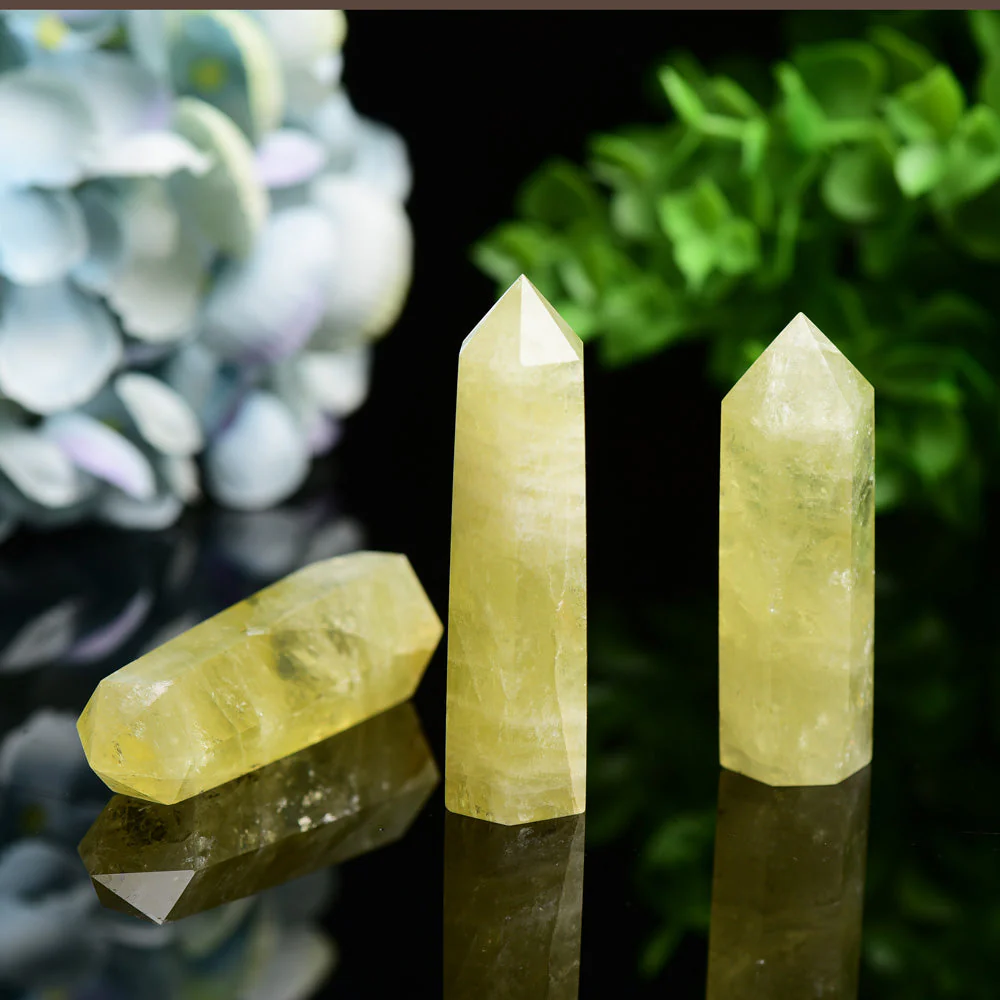 2.5-4.5 inch Citrine Crystal Points for Healing & Energy - Image 5