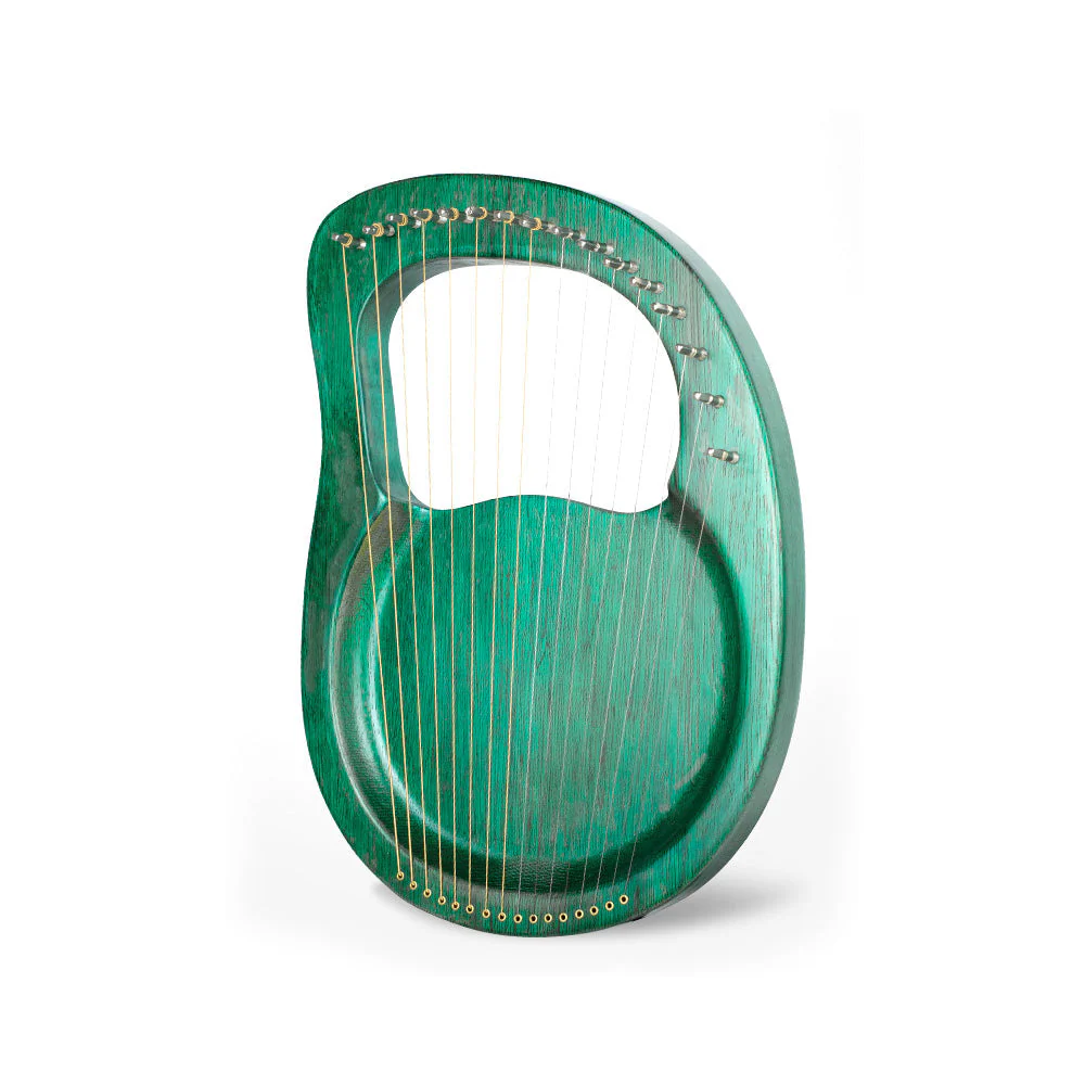 16-String Wooden Lyre Harp Instrument for Beginners - Image 5