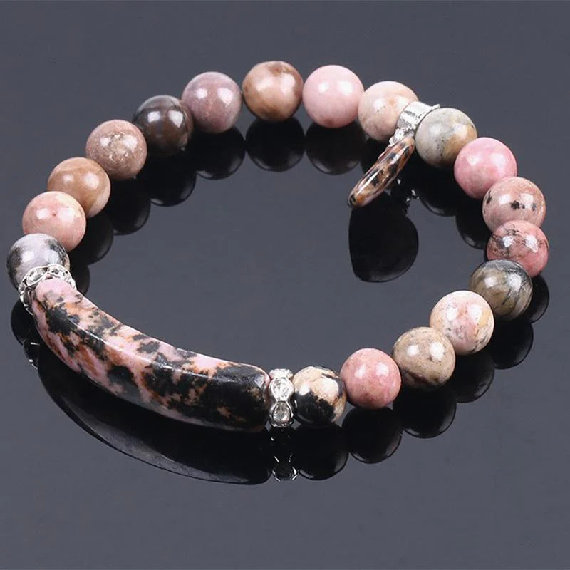 8mm Clear Quartz Love Heart Healing Bracelet for Balance - Image 15
