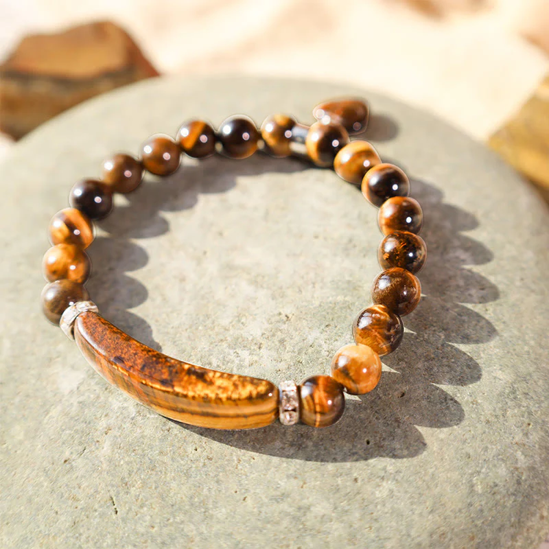 8mm Clear Quartz Love Heart Healing Bracelet for Balance - Image 18