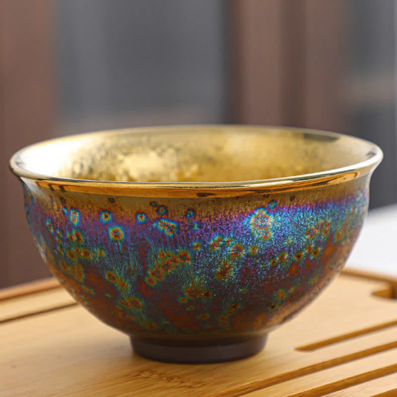 Colorful Ceramic Chinese Tea Cup 135ml Handcrafted Artistry - Image 12